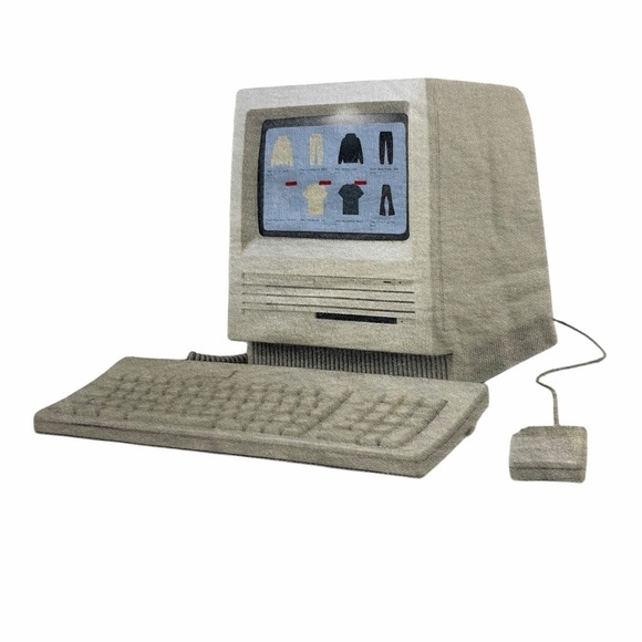 🍏 Lonely Ghost “Lonely” Apple Crewneck | Size Medium - Picture 5 of 7